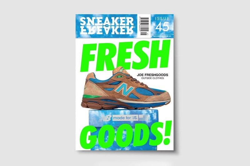 joe freshgoods new balance 990v3 sneaker freaker magazine official release date info photos price store list buying guide first look