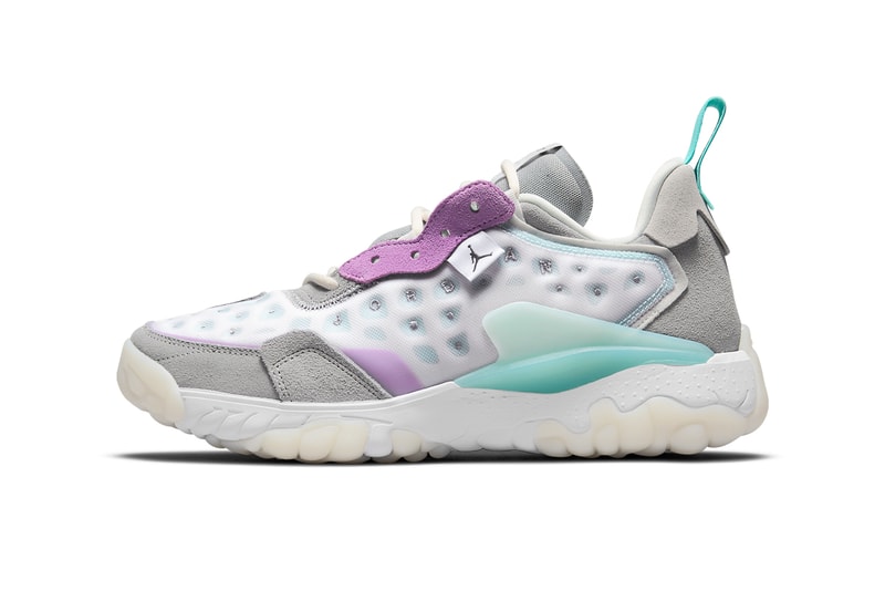 air michael jordan brand delta 2 platinum tint white particle dark smoke grey purple aqua fog infinite lilac CV8121 002 101 official release date info photos price store list buying guide