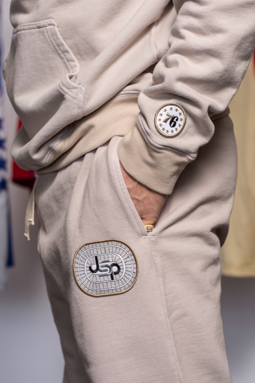 jsp jimmy sweatpants gorecki lapstone and hammer philadelphia 76ers playoff kit cream french terry hoodie pants blazer wilt chamberlain spectrum official release date info photos price store list buying guide