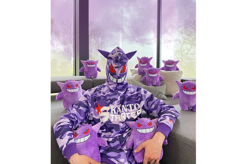 Kanto Starter Pokémon Gengar GENG HOODIE Release Info Buy Price