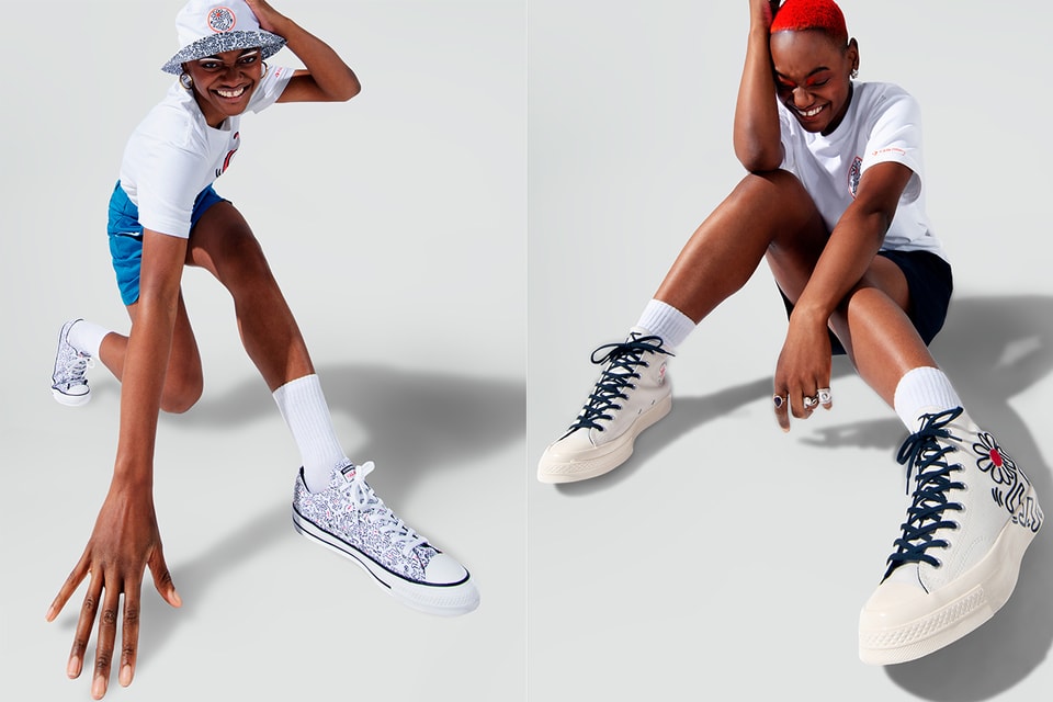 Keith haring converse office Clearance