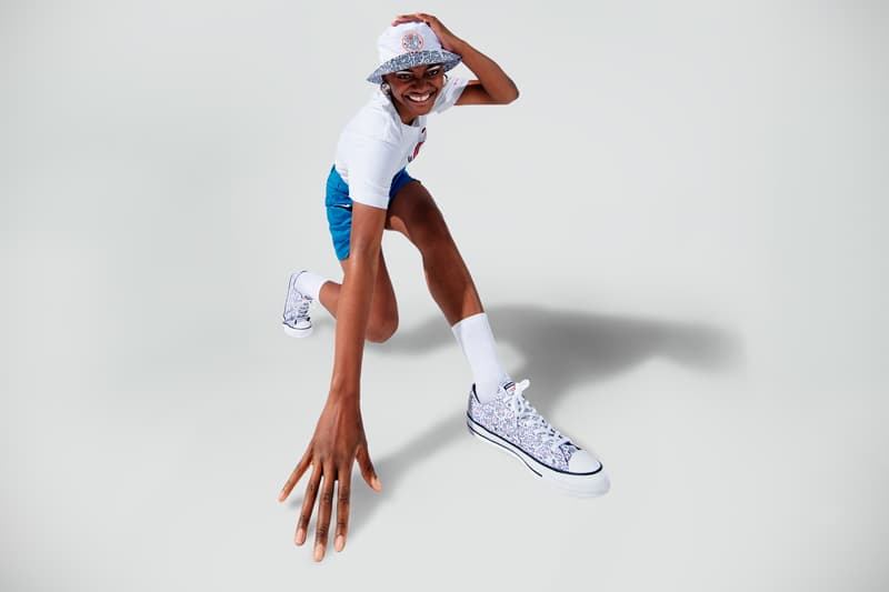Keith Haring x Converse Collaboration Collection Chuck Taylor All Star 70 Pro Leather Run Star Hike Release Information Foundation AIDS Charity New York City Subway Side Walk Artwork Pop Art Graffiti Design Collab Drop Date