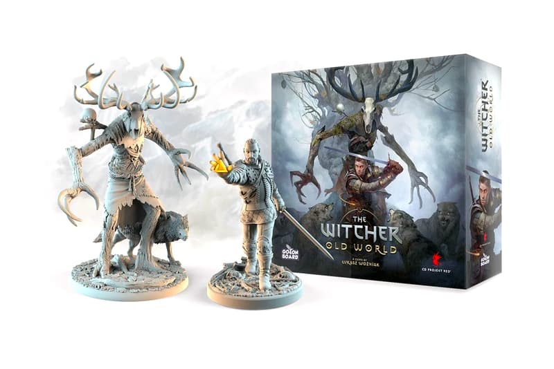 Kickstarter The Witcher: Old World board game $3 Million usd funded Board Games CD Projekt Red games figures