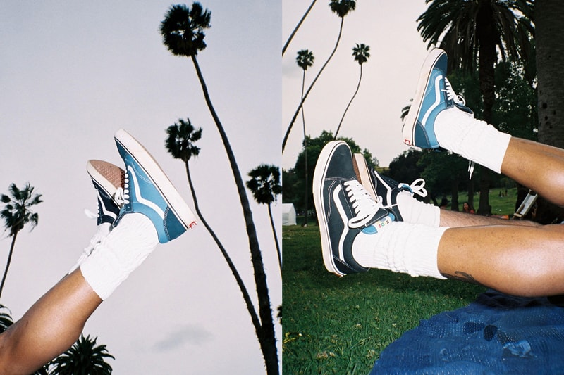 kids of immigrants vans old skool 5th anniversary blue black double tongue weleh dennis daniel buezo official release date info photos price store list buying guide