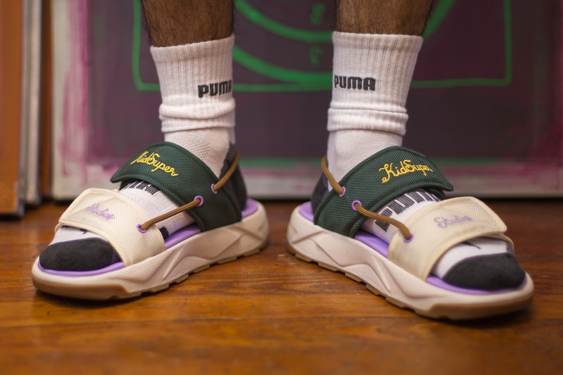 kidsuper puma suede rs sandal tees shorts colm dillane spring summer 2021 ss21 collection release date info