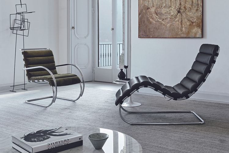 Knoll Updates Mies van der Rohe Tubular Steel Furniture With New Finishes