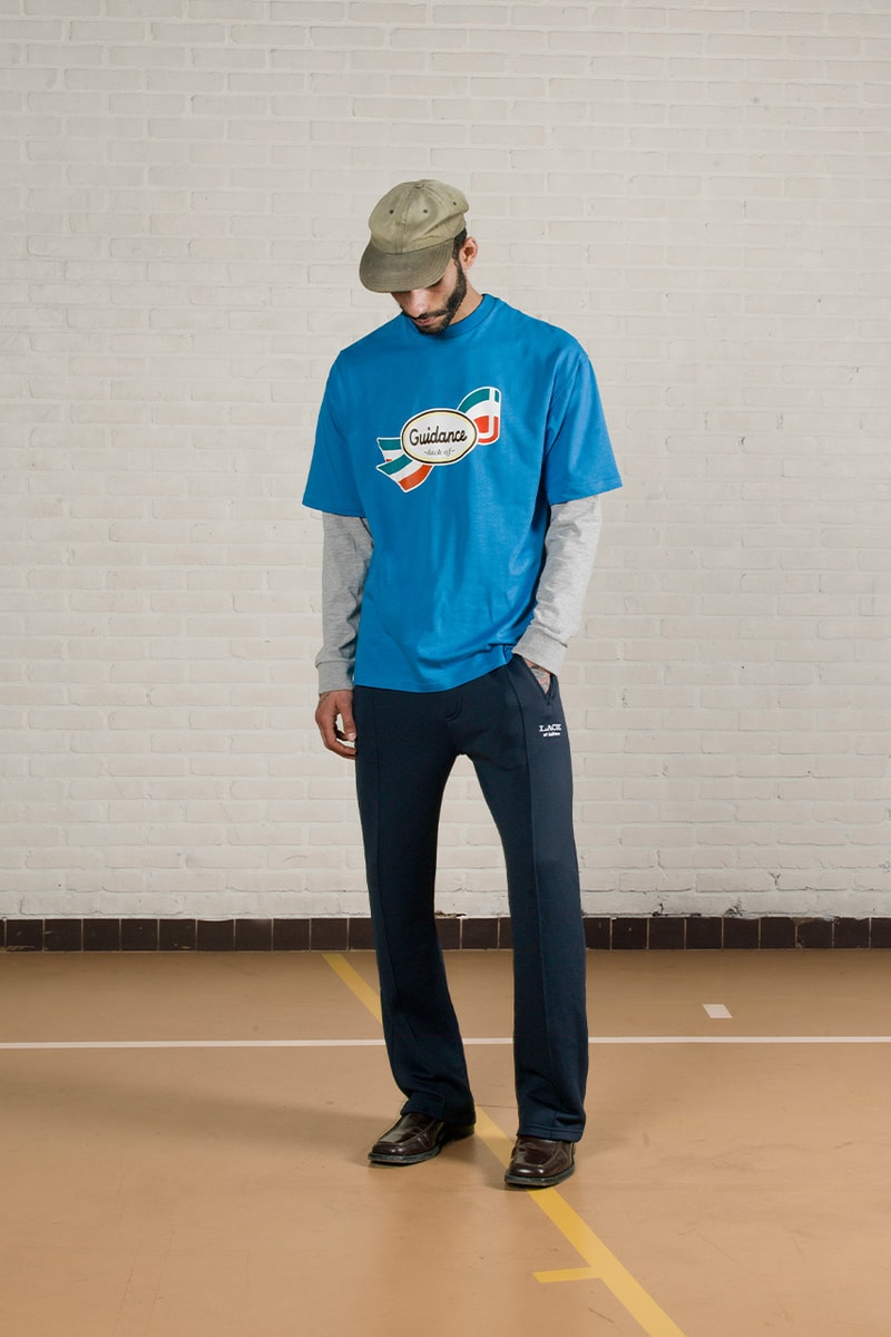 Lack of Guidance lookbook spring/summer 2021 ss21 football inspired clothing t-shirts sweats hoodies release info