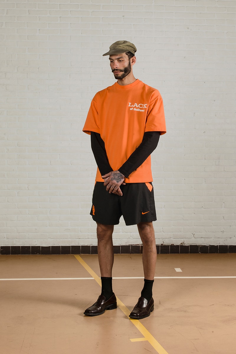 Lack of Guidance lookbook spring/summer 2021 ss21 football inspired clothing t-shirts sweats hoodies release info