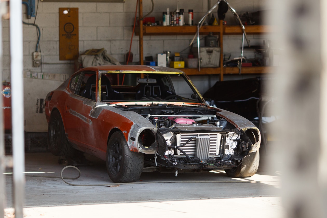 Photographer Larry Chen's Orange 1970 Datsun 240Z Nissan Drift Fast Furious Hoonigan Modified