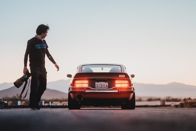 Photographer Larry Chen's Orange 1970 Datsun 240Z Nissan Drift Fast Furious Hoonigan Modified