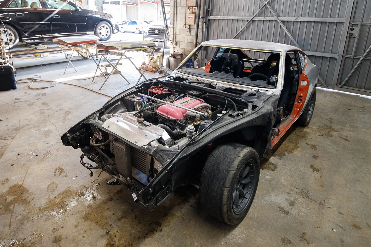 Photographer Larry Chen's Orange 1970 Datsun 240Z Nissan Drift Fast Furious Hoonigan Modified