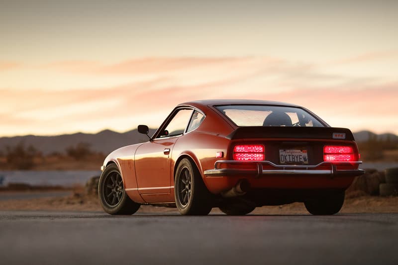 Photographer Larry Chen's Orange 1970 Datsun 240Z Nissan Drift Fast Furious Hoonigan Modified