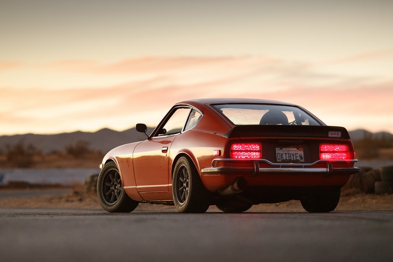 Photographer Larry Chen's Orange 1970 Datsun 240Z Nissan Drift Fast Furious Hoonigan Modified