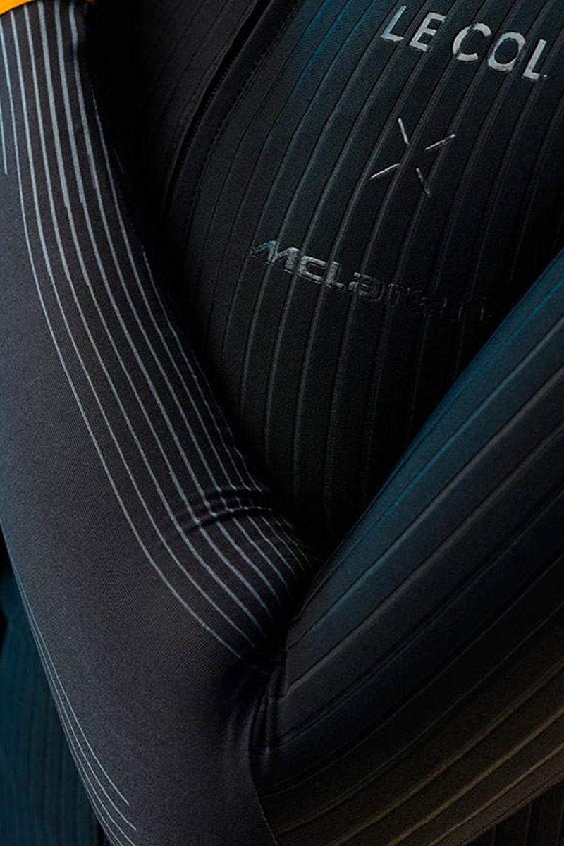 Le Col x McLaren "Project Aero" Cycling Release information jersey aerodynamics
