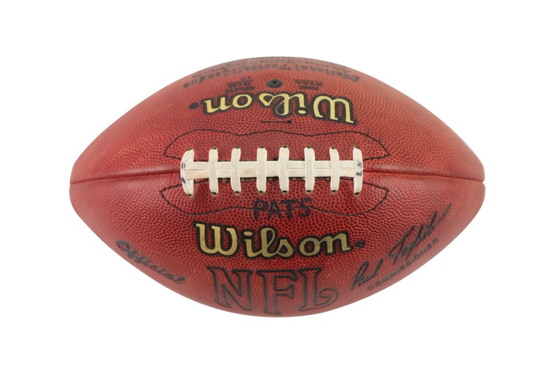 lelands Tom Brady First Career Touchdown Football auction sports NFL sports Memorabilia New England Patriots