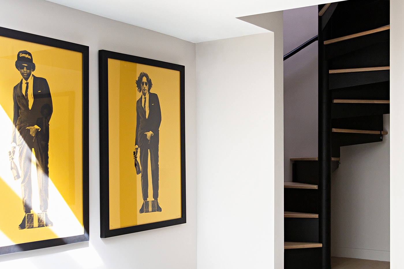 Lichten Architect Remodels Midcentury Home for Art-Collecting Client Midcentury Modern Residential Pavilion houses Connecticut Richard Serra Paula Scher Damien Hirst Ai Weiwei Joan Miró.