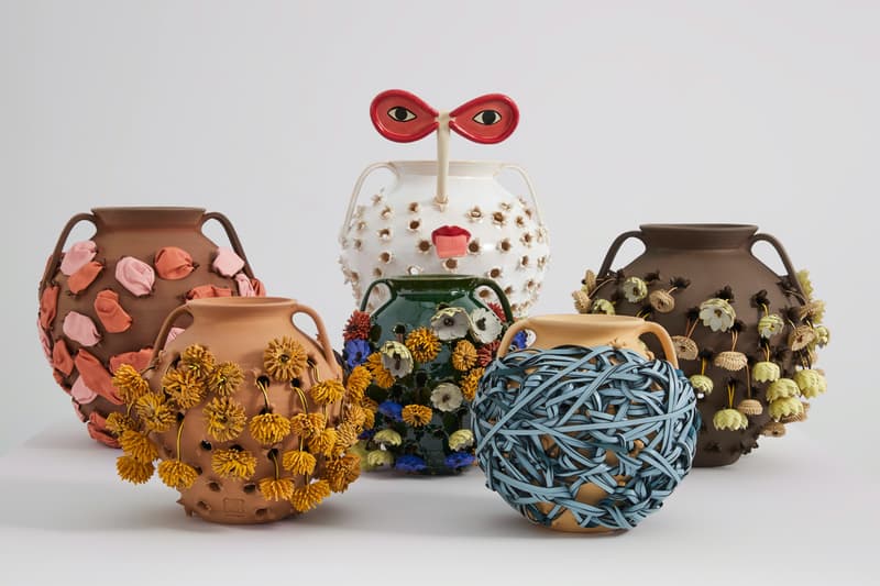 Latest LOEWE Weaves Collection Will Be Sold in Collaboration With Sotheby's accessories artisan crafted objects including artist-embellished Galician chestnut roasters, woven leather bags, baskets and accessories ark min chen laia arqueros Modern and Contemporary Art New York auctions fashion jonathan anderson jw anderson chestnut roasters