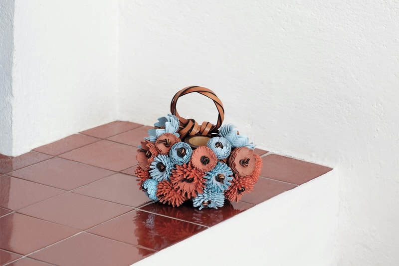 Latest LOEWE Weaves Collection Will Be Sold in Collaboration With Sotheby's accessories artisan crafted objects including artist-embellished Galician chestnut roasters, woven leather bags, baskets and accessories ark min chen laia arqueros Modern and Contemporary Art New York auctions fashion jonathan anderson jw anderson chestnut roasters
