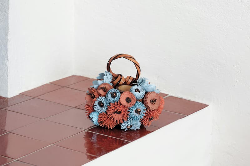 Latest LOEWE Weaves Collection Will Be Sold in Collaboration With Sotheby's accessories artisan crafted objects including artist-embellished Galician chestnut roasters, woven leather bags, baskets and accessories ark min chen laia arqueros Modern and Contemporary Art New York auctions fashion jonathan anderson jw anderson chestnut roasters