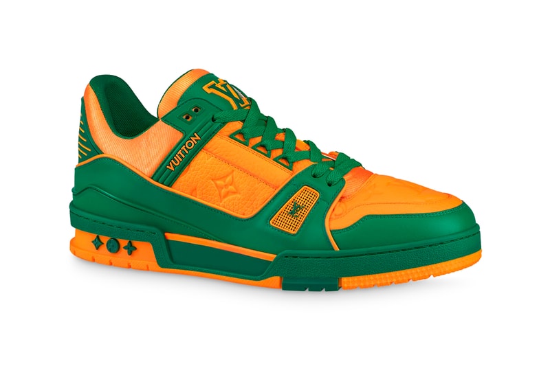 Louis Vuitton trainer sneaker vert green orange Miami nvprod2800230v#1A8WFI release footwear trainers sneakers kicks 