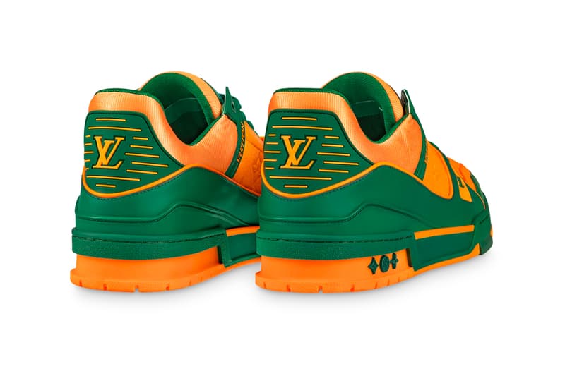 Louis Vuitton trainer sneaker vert green orange Miami nvprod2800230v#1A8WFI release footwear trainers sneakers kicks 