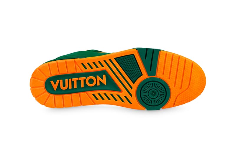 Louis Vuitton trainer sneaker vert green orange Miami nvprod2800230v#1A8WFI release footwear trainers sneakers kicks 