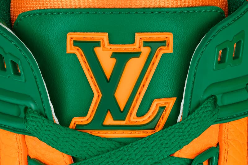 Louis Vuitton trainer sneaker vert green orange Miami nvprod2800230v#1A8WFI release footwear trainers sneakers kicks 