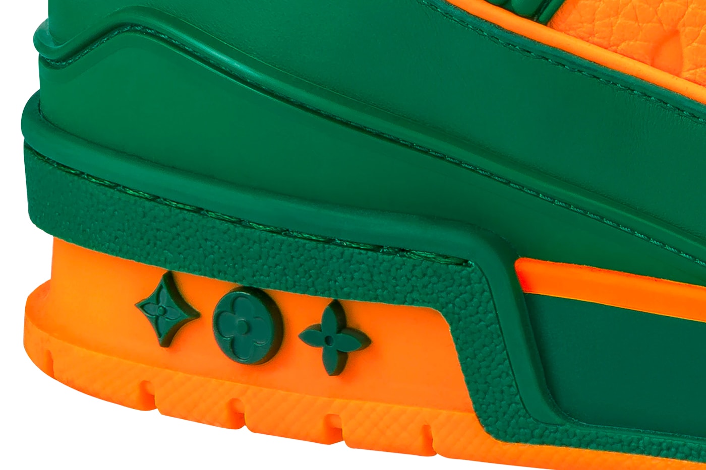 Louis Vuitton trainer sneaker vert green orange Miami nvprod2800230v#1A8WFI release footwear trainers sneakers kicks 