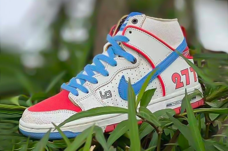 magnus walker nike sb skateboarding dunk high porsche 911 t 277 1971 white red blue official release date info photos price store list buying guide