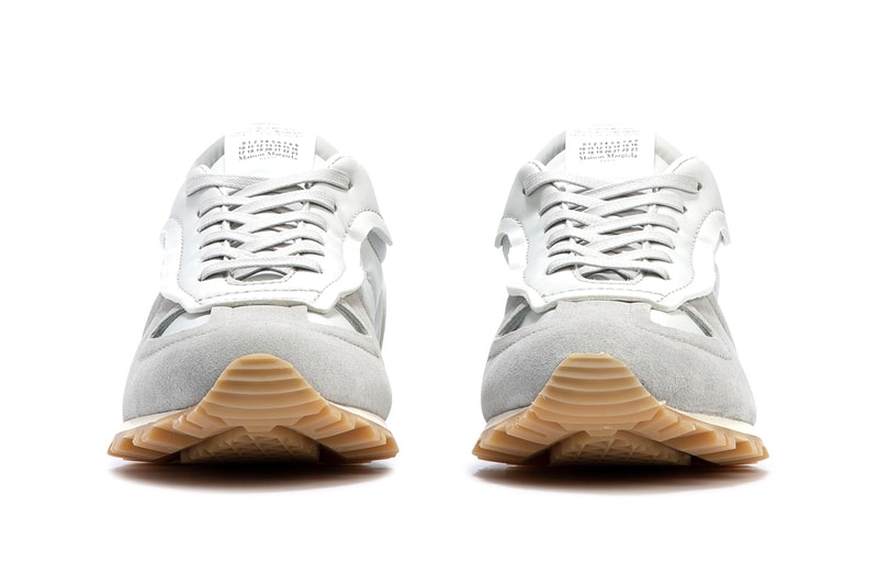 Maison Margiela Nylon Runner OG Silver Chalk White MMM MM6 Release Information Drop Date Sneaker Shoe Footwear Trainer HBX HYPEBEAST 