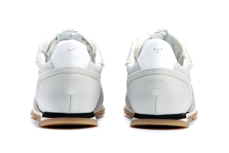 Maison Margiela Nylon Runner OG Silver Chalk White MMM MM6 Release Information Drop Date Sneaker Shoe Footwear Trainer HBX HYPEBEAST 
