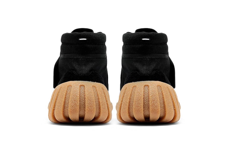 Maison Margiela Tabi Scuba Sneakers Black Gum Release Information First Look Bovine Leather Cotton Canvas Spring Summer 2021 Avant Garde Luxury High End Fashion Designer