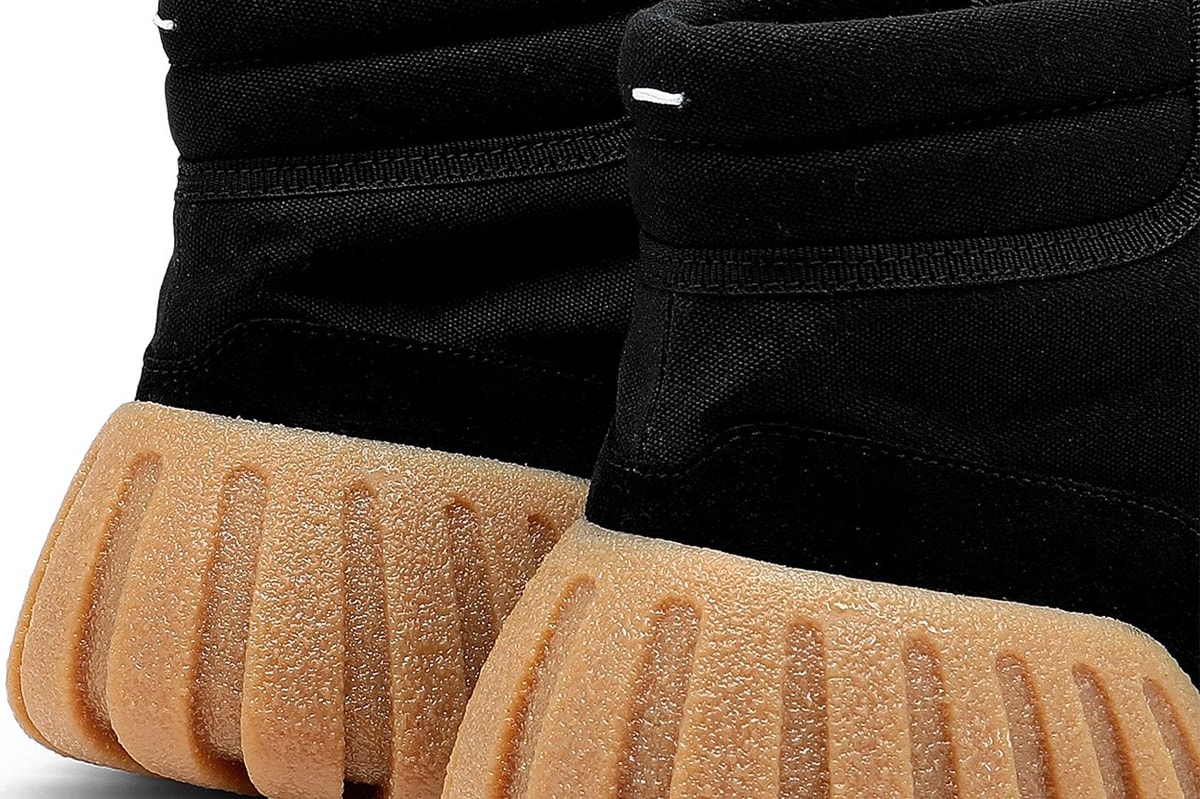 Maison Margiela Tabi Scuba Sneakers Black Gum Release Information First Look Bovine Leather Cotton Canvas Spring Summer 2021 Avant Garde Luxury High End Fashion Designer
