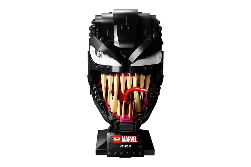 Marvel LEGO venom Mask collectible figures toys toy manufacturer collection spring summer 2021 ss21 design info