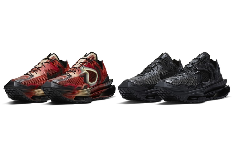 Official Looks at Matthew M Williams' Nike Zoom MMW 4 in "Rust Factor" and "Triple Black"