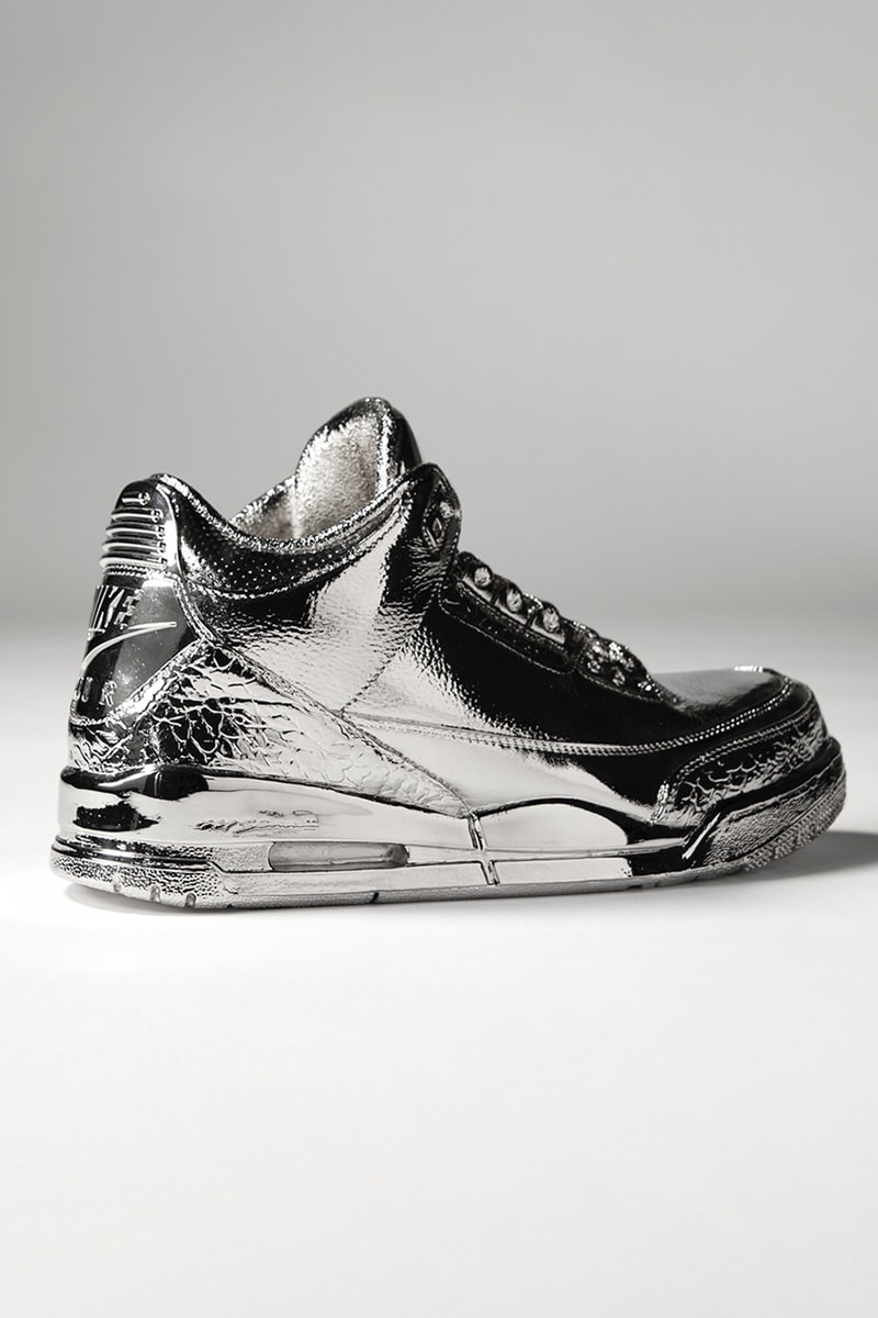 matthew senna air jordan 3 sculpture white resin cement resin metallic silver release info date store list buying guide photos price 