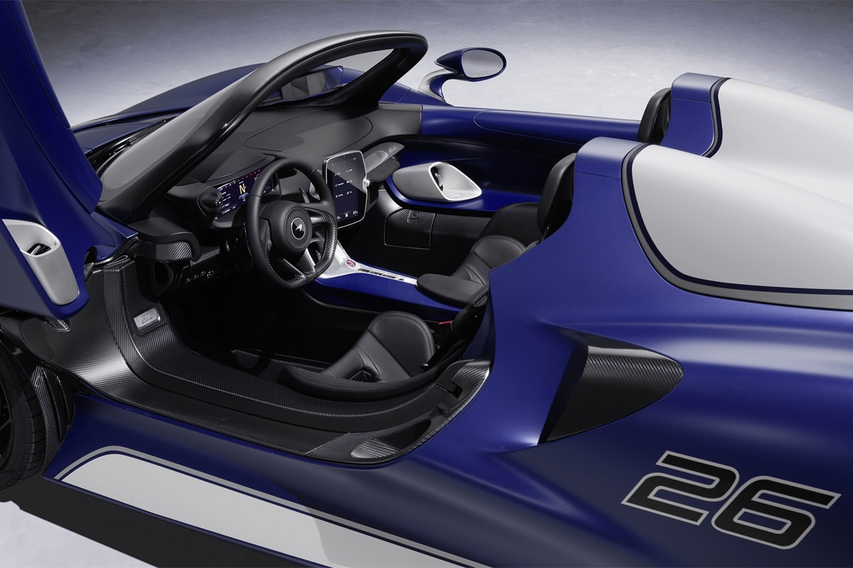 mclaren elva roadster windshield road legal regulations v8 804 horsepower version limited edition production 