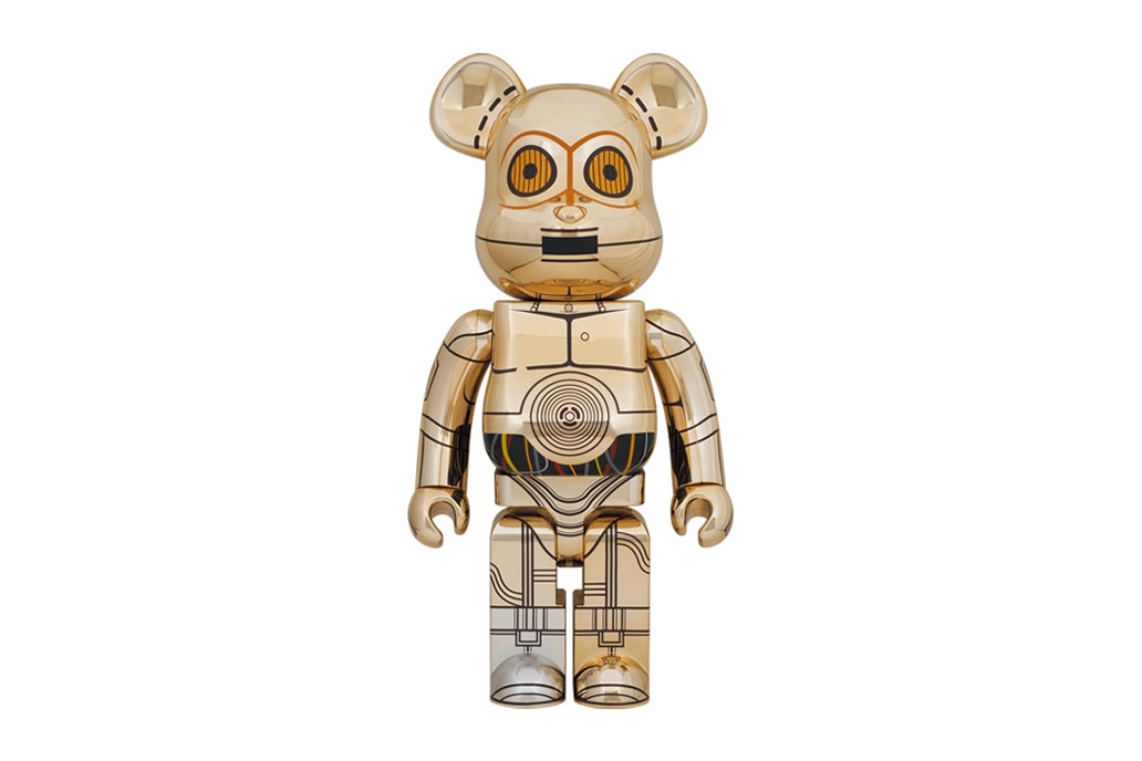 medicom toy bearbrick c 3po tc 14 star wars droids 100 400 1000 official release date info photos price store list buying guide