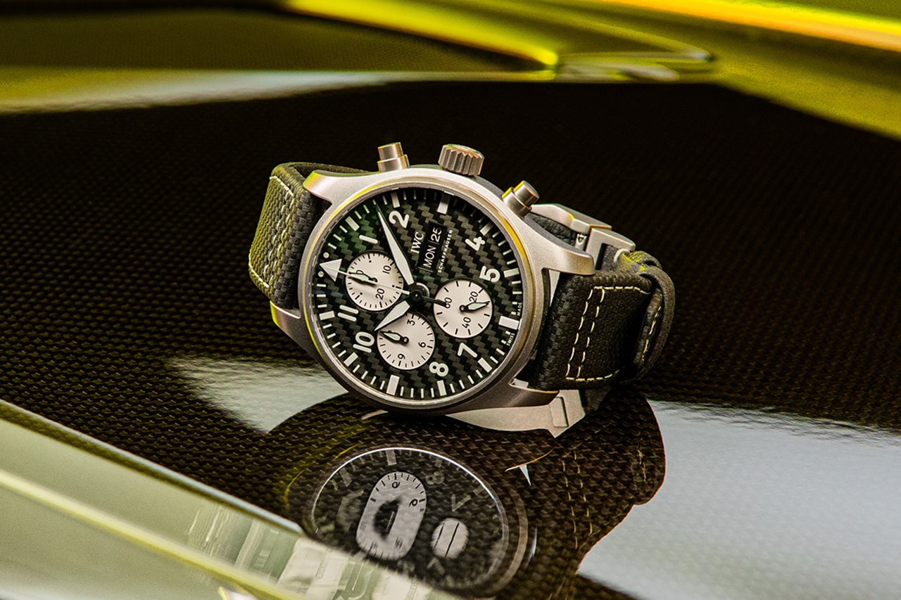 AMG Edition IWC Big Pilot Becomes First Titanium Chronograph in the Collection