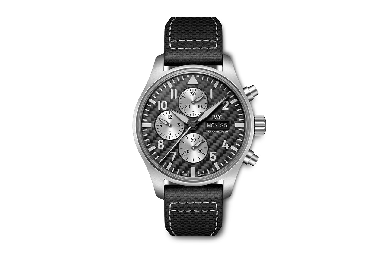 AMG Edition IWC Big Pilot Becomes First Titanium Chronograph in the Collection