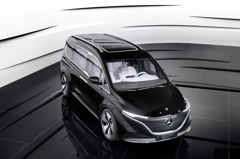 Mercedes-Benz Concept EQT T-Class Van Small People Carrier MPV Electric Cars German Engineering Modern Contemporary Design First Look Transport