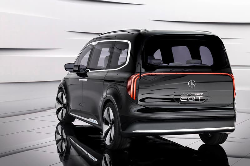 Mercedes-Benz Concept EQT T-Class Van Small People Carrier MPV Electric Cars German Engineering Modern Contemporary Design First Look Transport