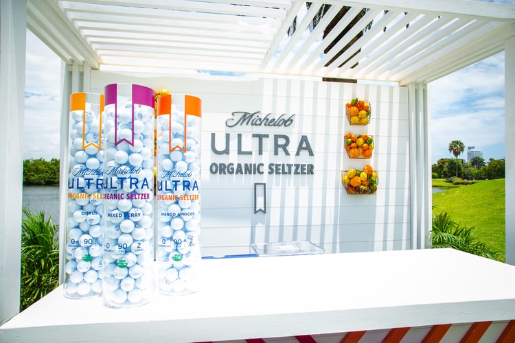 Michelob ULTRA Organic Seltzer Built a Bar Inside a Sand Bunker at HYPEGOLF Miami