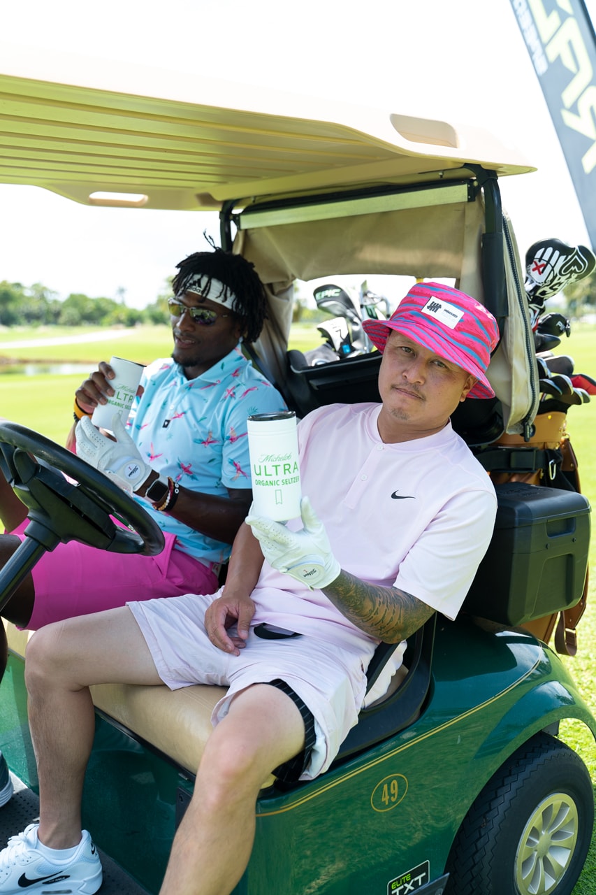 Michelob ULTRA Organic Seltzer Sand Bunker Bar at HYPEGOLF Miami