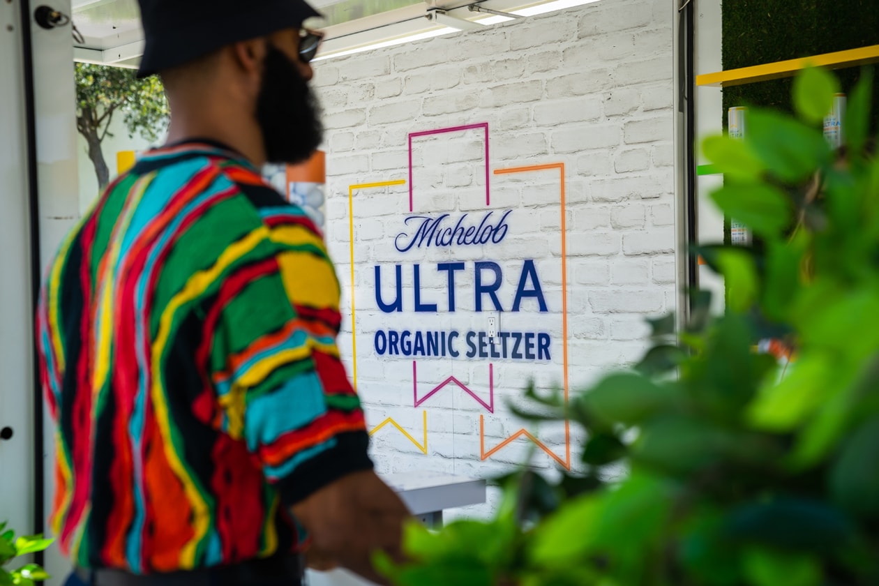 Michelob ULTRA Organic Seltzer Sand Bunker Bar at HYPEGOLF Miami