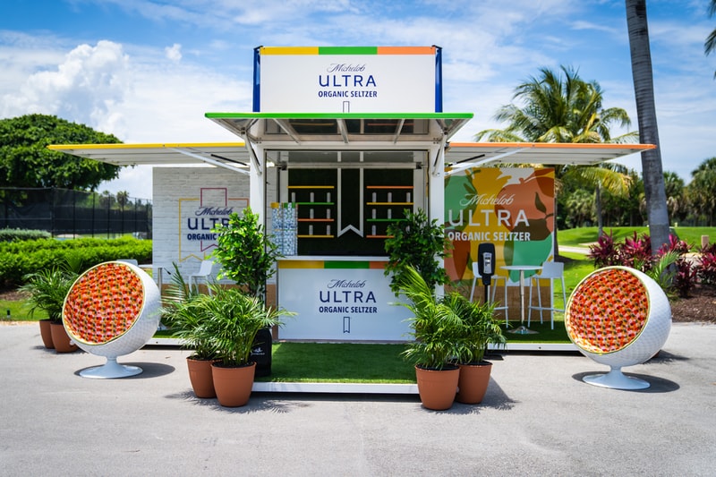 Michelob ULTRA Organic Seltzer Sand Bunker Bar at HYPEGOLF Miami