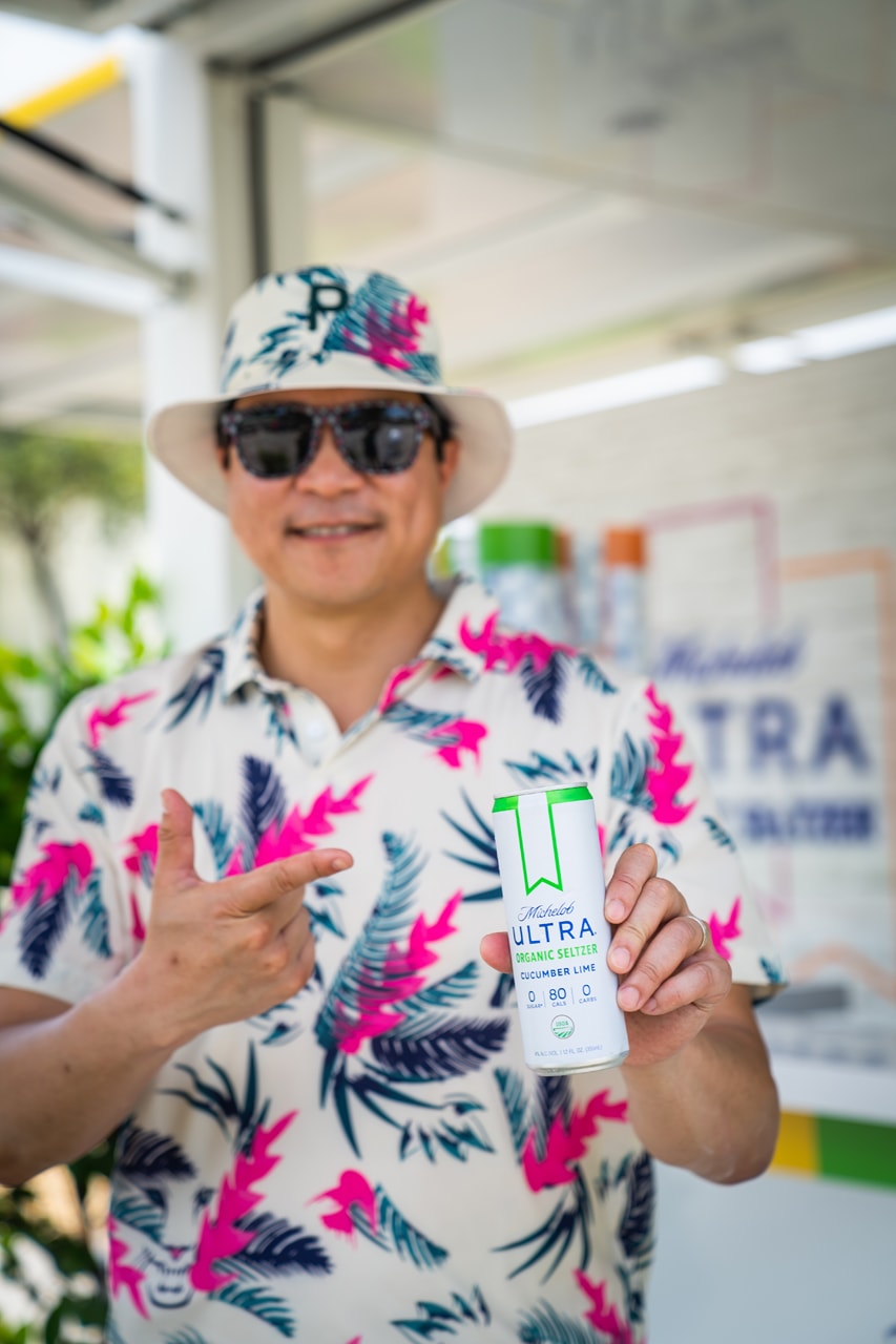 Michelob ULTRA Organic Seltzer Sand Bunker Bar at HYPEGOLF Miami