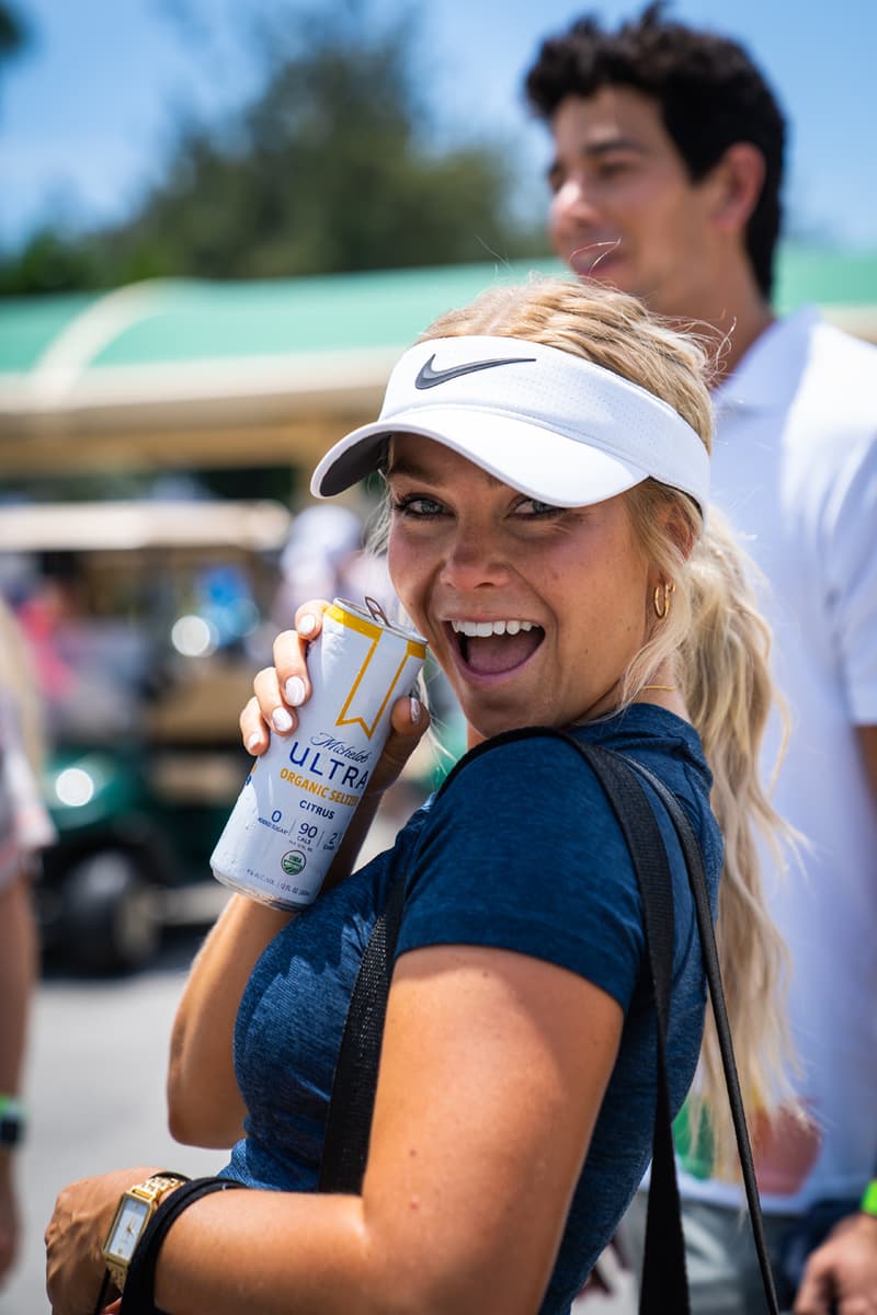 Michelob ULTRA Organic Seltzer Sand Bunker Bar at HYPEGOLF Miami