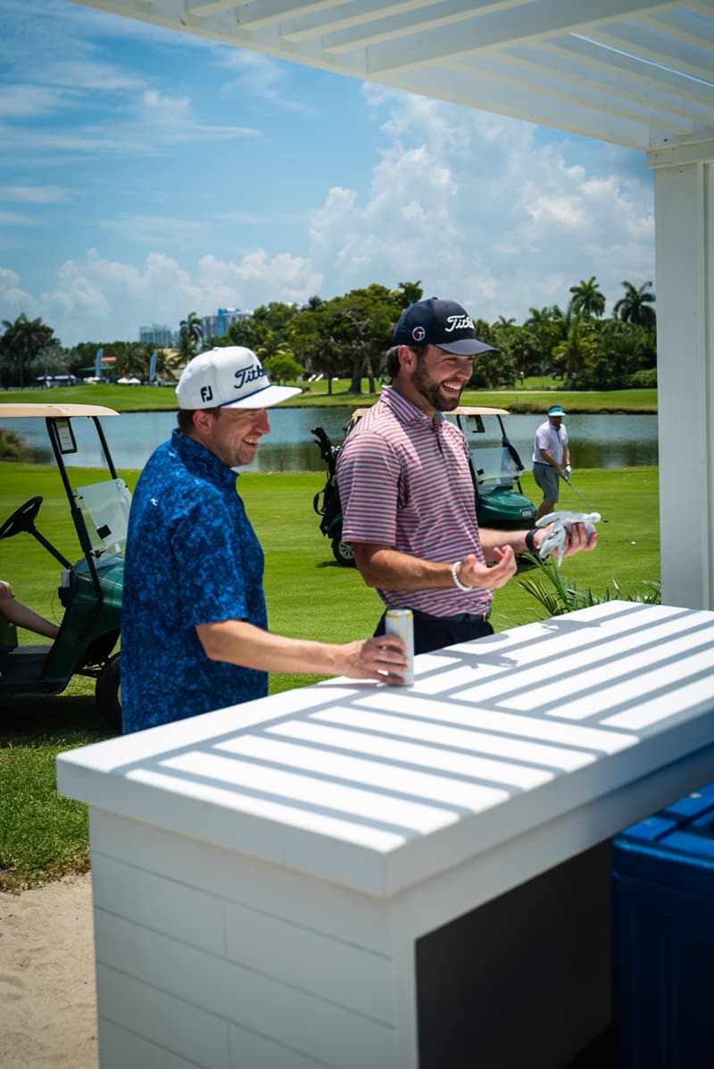 Michelob ULTRA Organic Seltzer Sand Bunker Bar at HYPEGOLF Miami