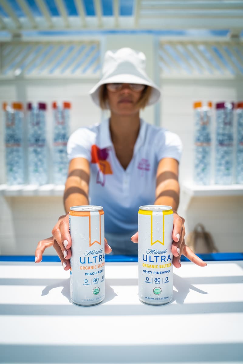 Michelob ULTRA Organic Seltzer Sand Bunker Bar at HYPEGOLF Miami